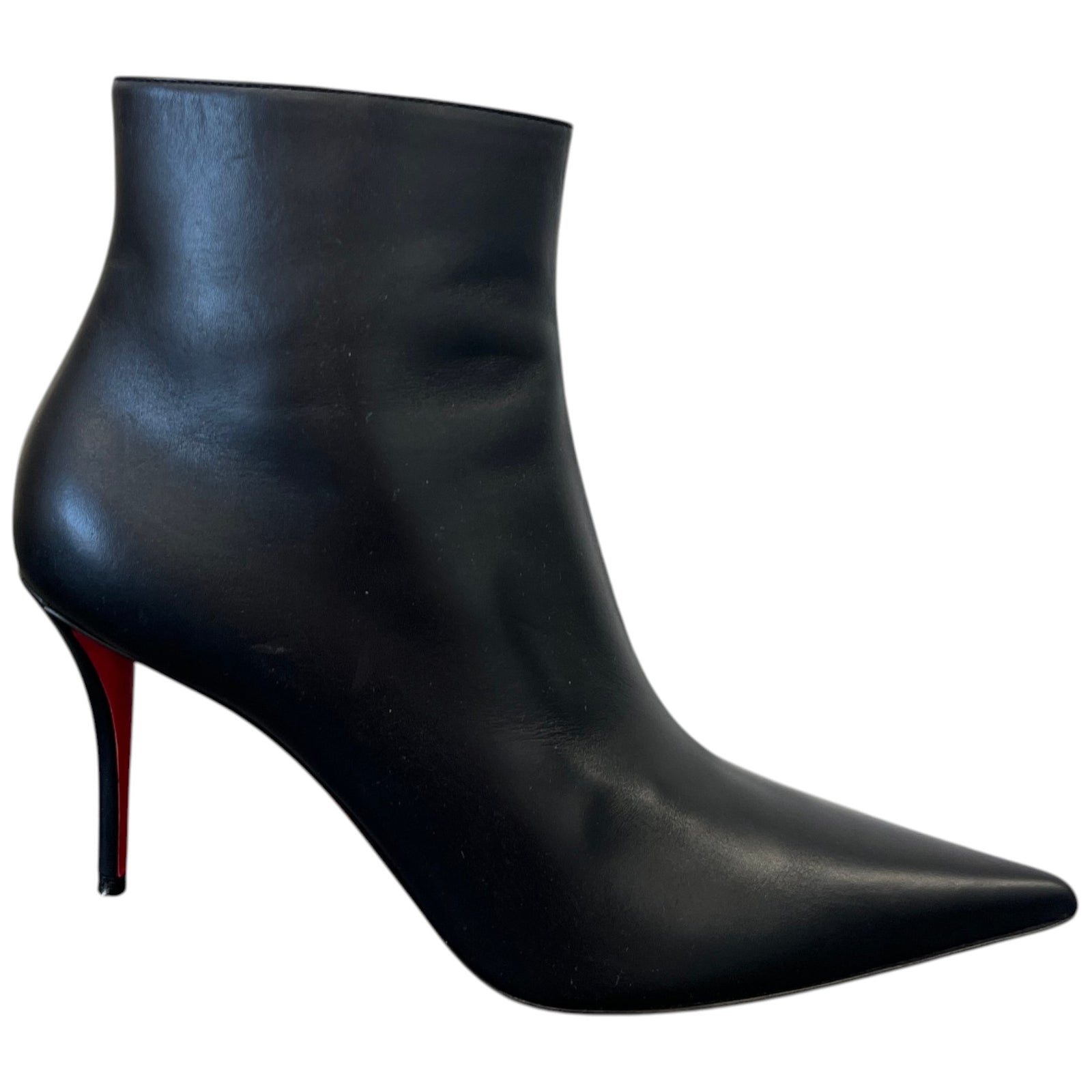 Women's Miss Z Leather Ankle Boots Black Size EU 39.5 / UK 6.5 - Photo 1