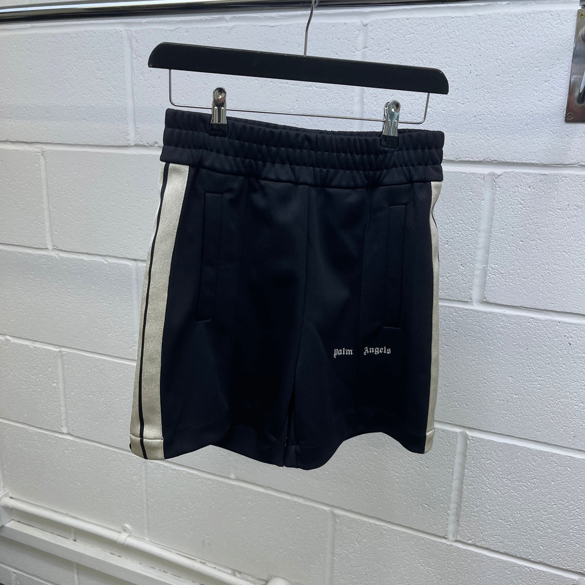 Men's Logo Print Shorts Black Size XS / W28 - Photo 9