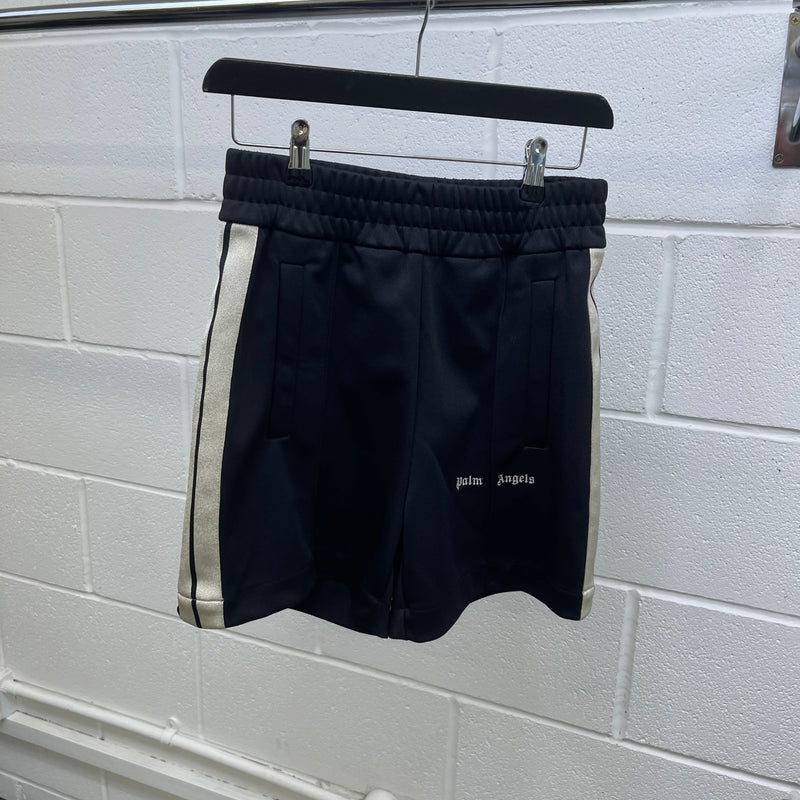 Men's Logo Print Shorts Black Size XS / W28
