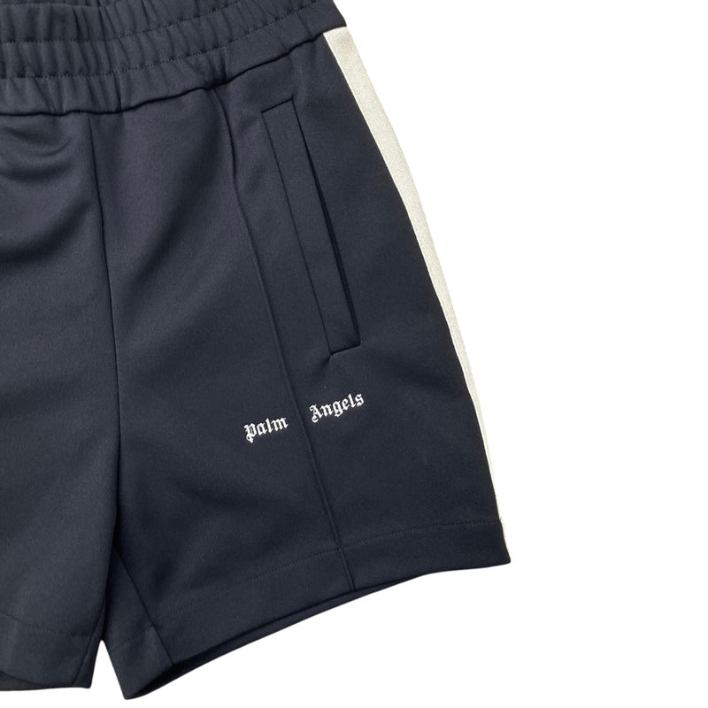 Men's Logo Print Shorts Black Size XS / W28