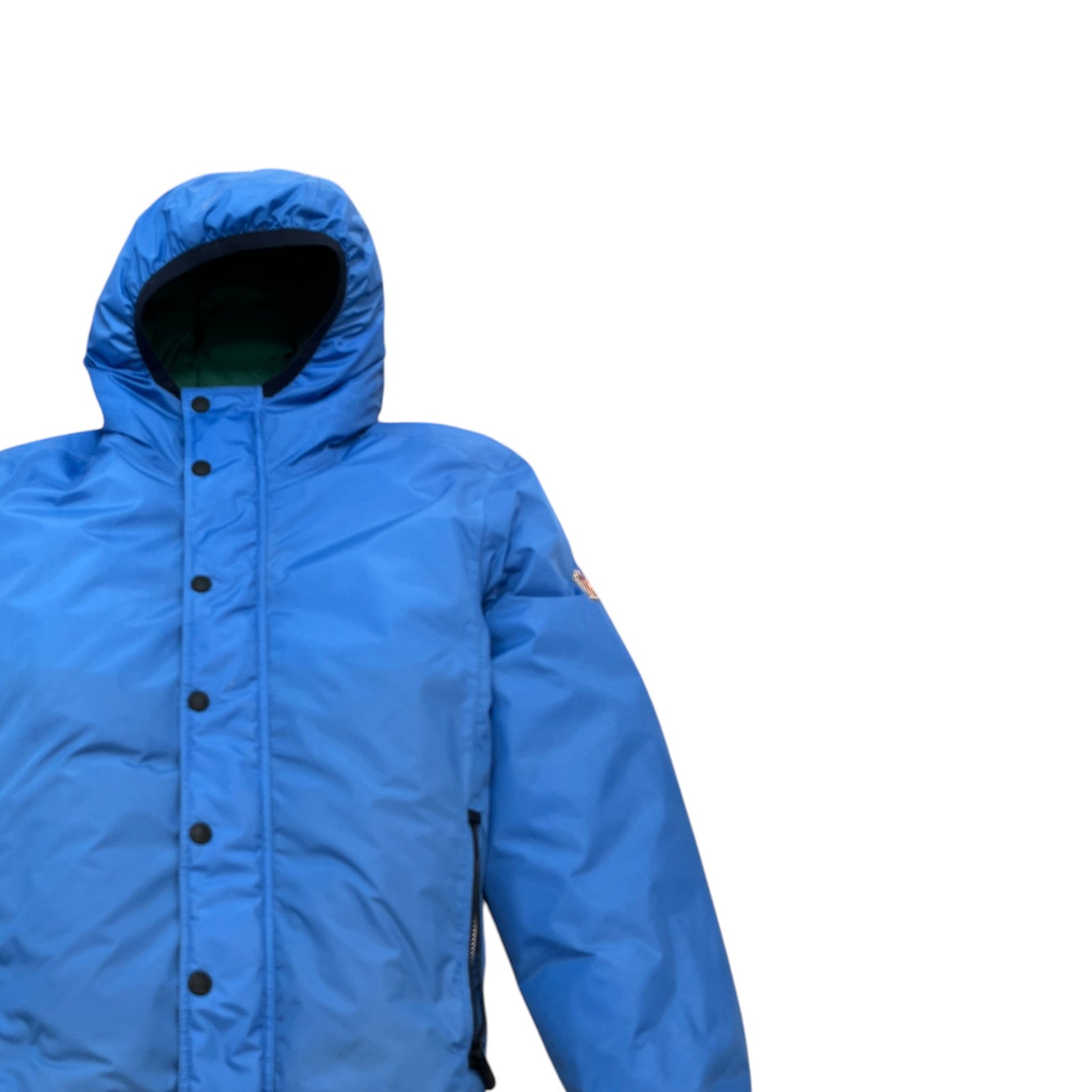 Men's Reversible Rosiere Down Jacket Green Size 4 / XL - Photo 5