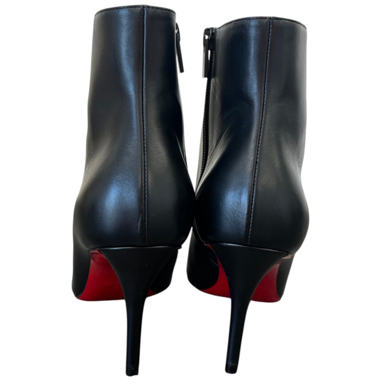 Women's Miss Z Leather Ankle Boots Black Size EU 39.5 / UK 6.5 - Photo 7