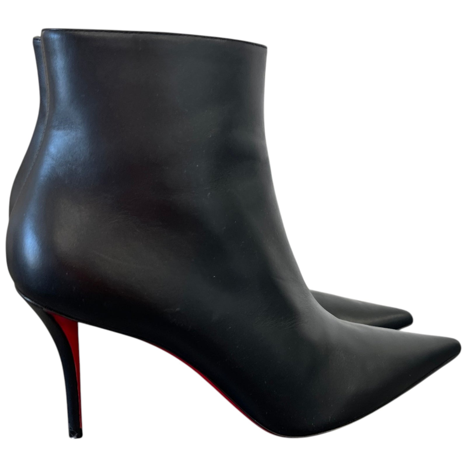 Women's Miss Z Leather Ankle Boots Black Size EU 39.5 / UK 6.5 - Photo 8