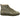Men's Louis Orlato Flat Veau Velour High Trainers Khaki Size EU 41 / UK 7