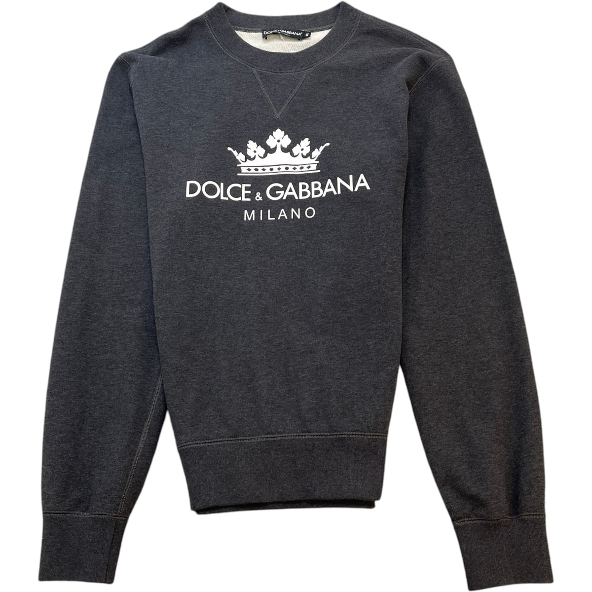 Men's Logo Print Sweatshirt Grey Size M - Photo 1