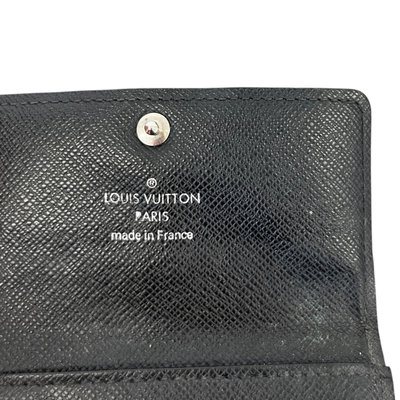 Men's Damier Graphite Key Holder Keyring Black