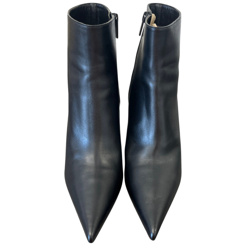 Women's Miss Z Leather Ankle Boots Black Size EU 39.5 / UK 6.5