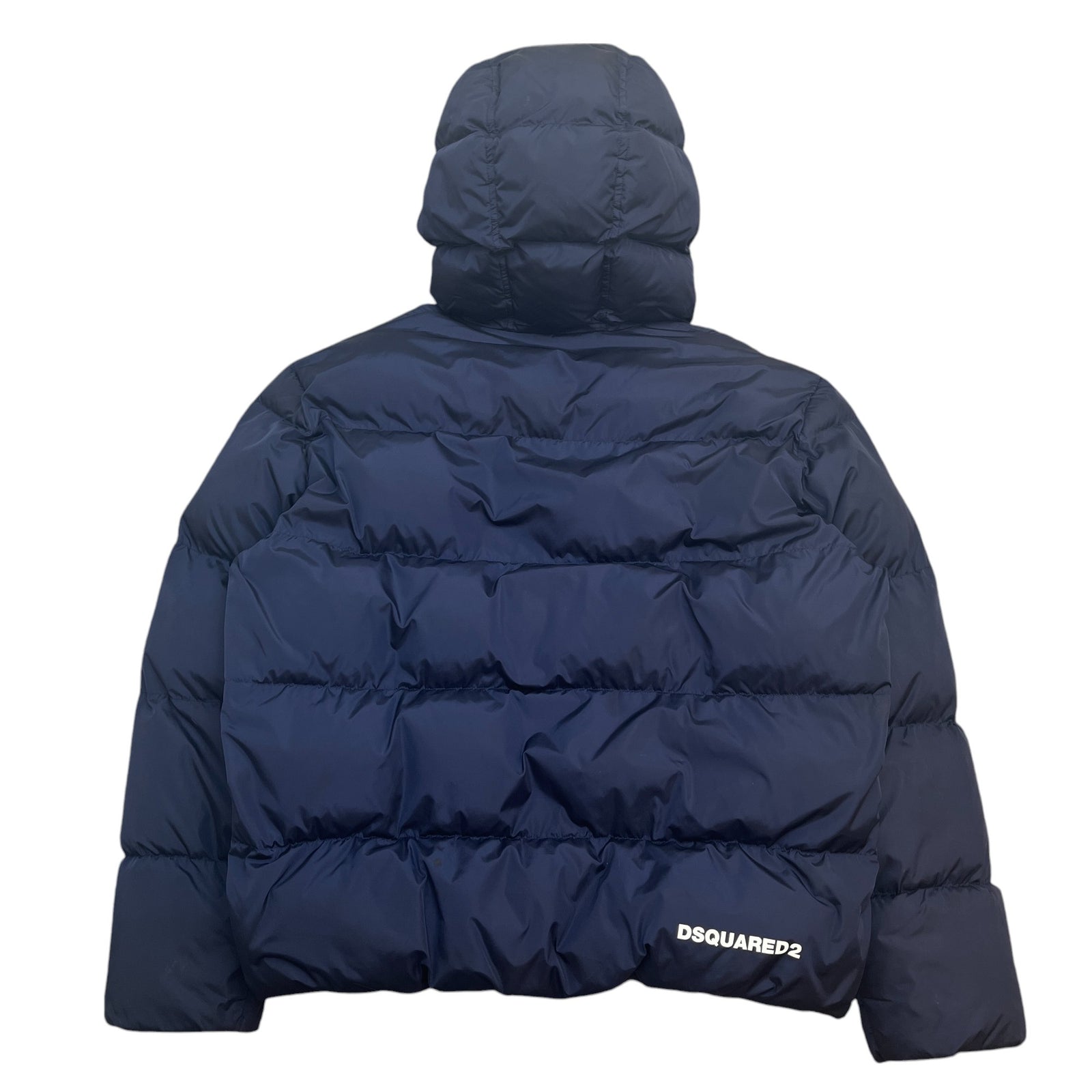 Men's Logo Down Jacket Navy Size Age 16 - Photo 2