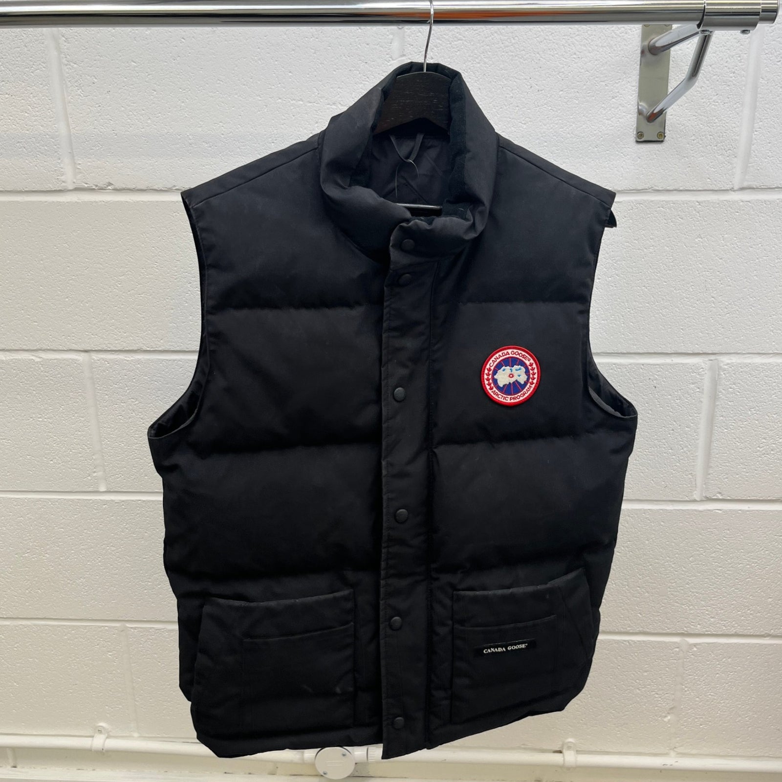 Men's Freestyle Gilet Black Size M - Photo 9