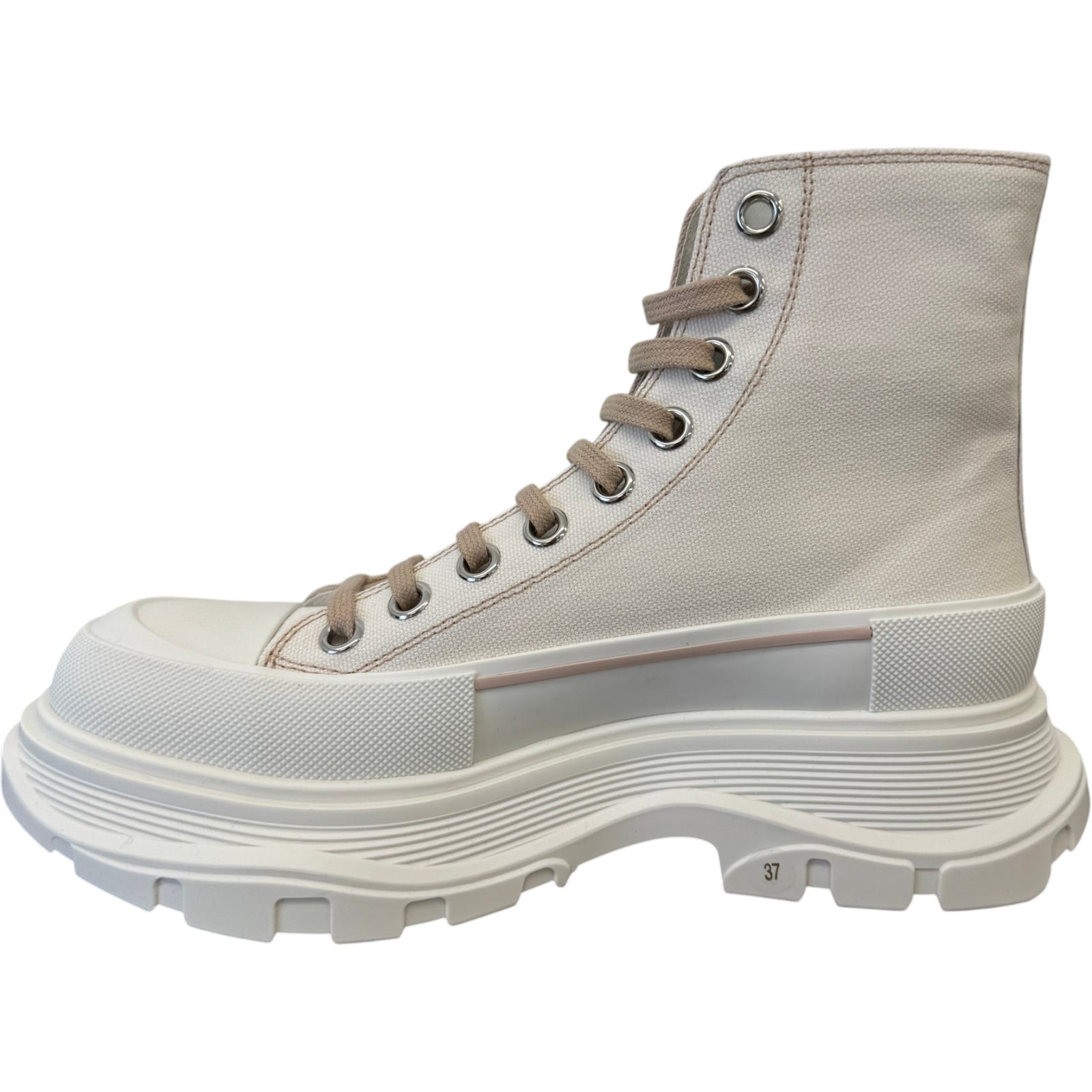 Women's Tread Slick High Trainers Beige Size UK 4.5 / EU 37.5 - Photo 2