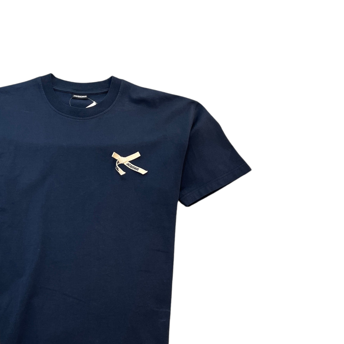 Men's Bow Logo T-Shirt Navy Size XL - Photo 3