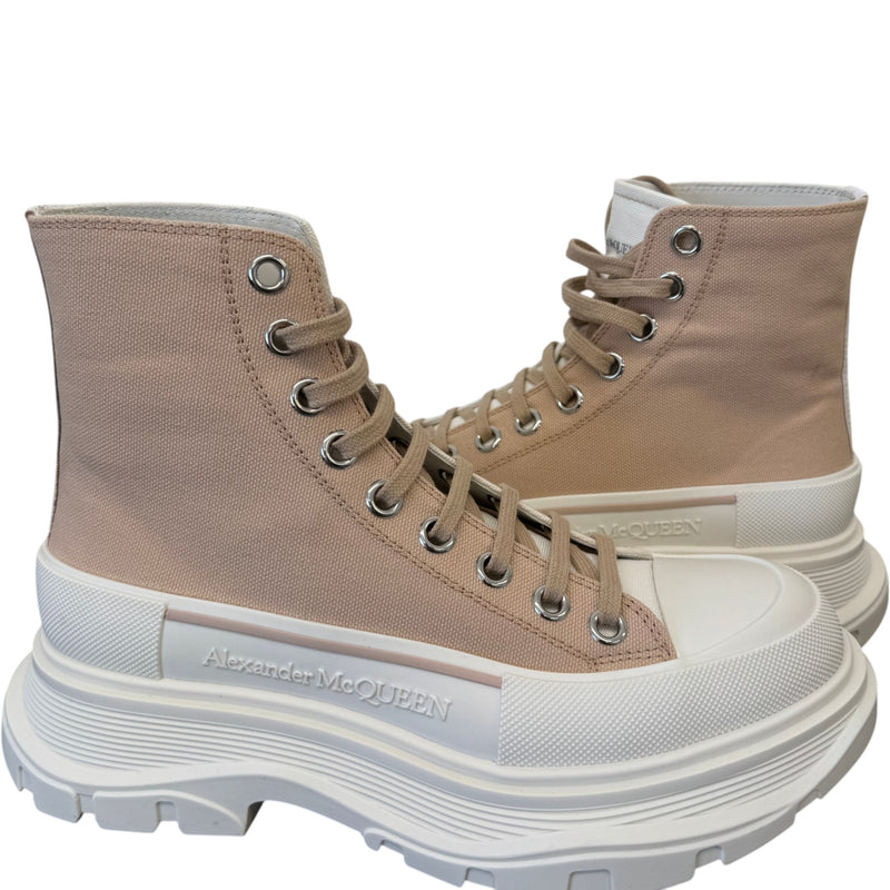 Women's Tread Slick High Trainers Beige Size UK 4.5 / EU 37.5