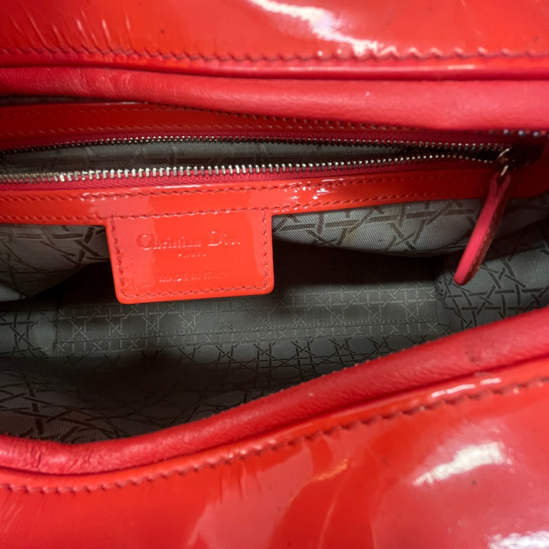 Women's Large Lady Dior Handbag Red