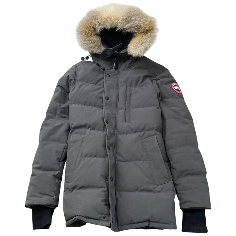 Men's Carson Parka Down Jacket Grey Size XS