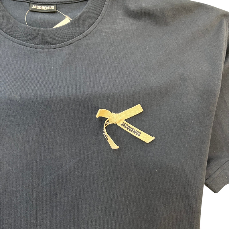 Men's Bow Logo T-Shirt Navy Size XL