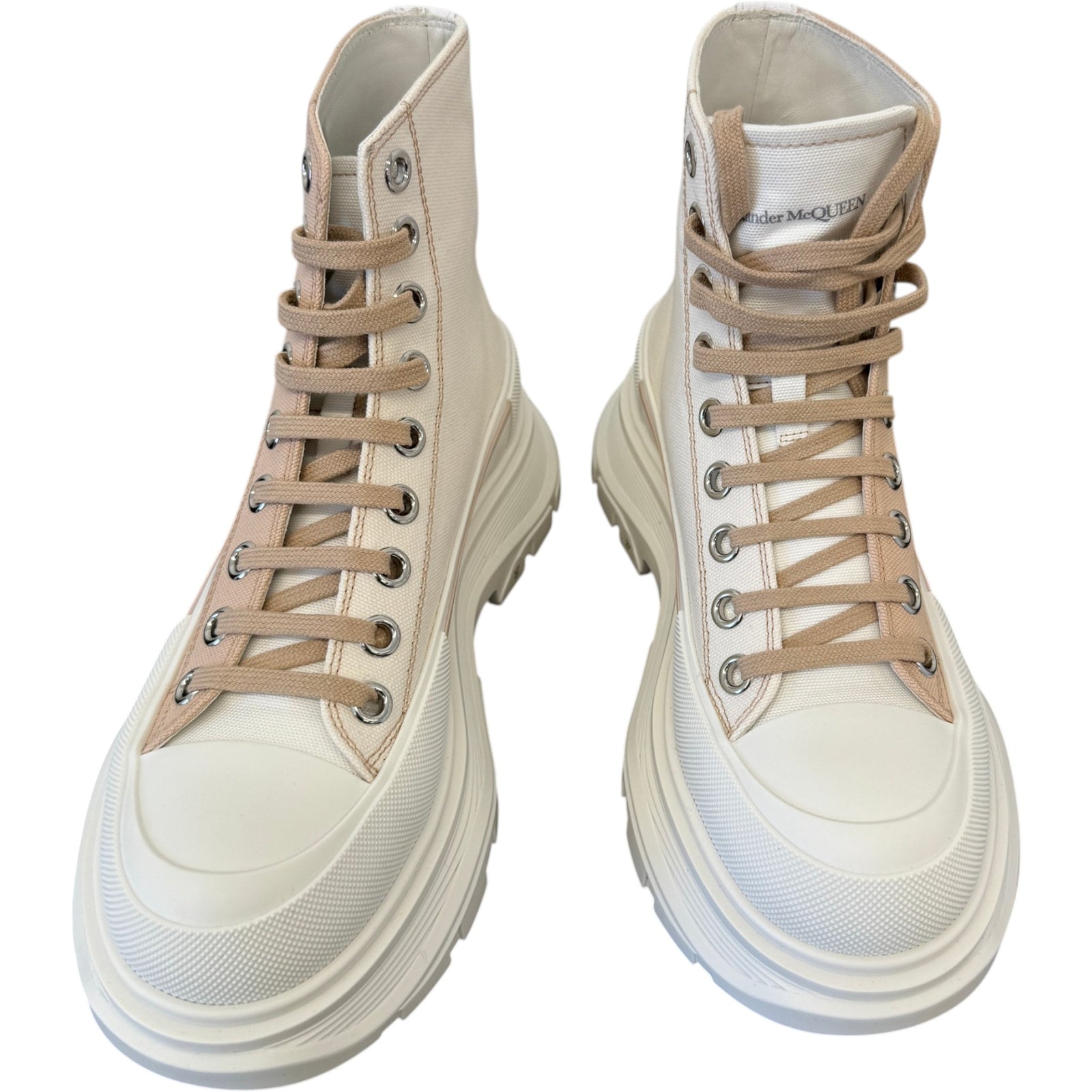 Women's Tread Slick High Trainers Beige Size UK 4.5 / EU 37.5 - Photo 6