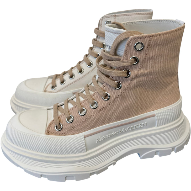 Women's Tread Slick High Trainers Beige Size UK 4.5 / EU 37.5