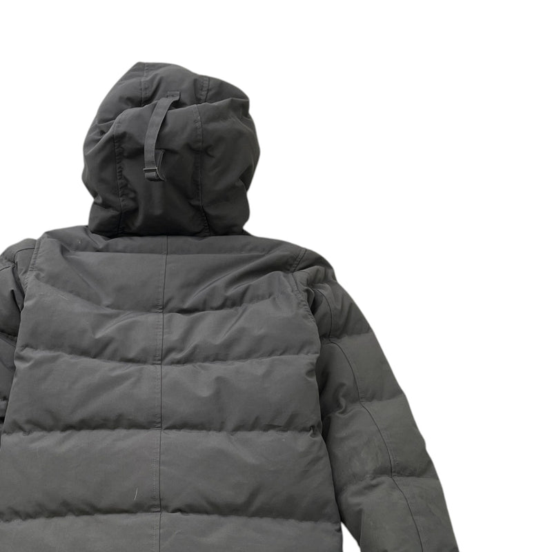 Men's Carson Parka Down Jacket Grey Size XS
