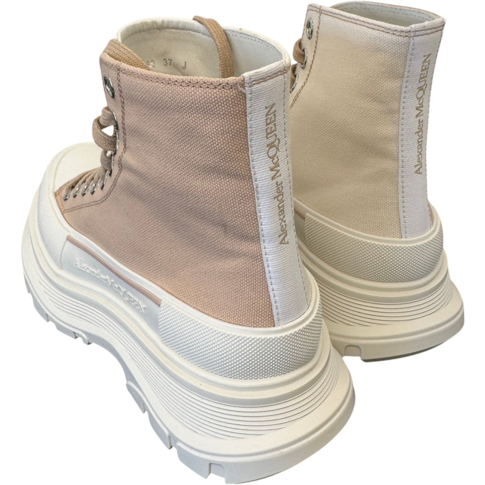 Women's Tread Slick High Trainers Beige Size UK 4.5 / EU 37.5 - Photo 8