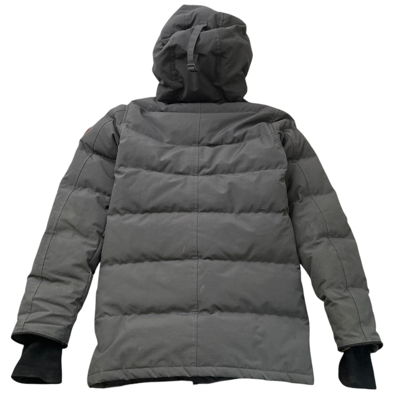 Men's Carson Parka Down Jacket Grey Size XS