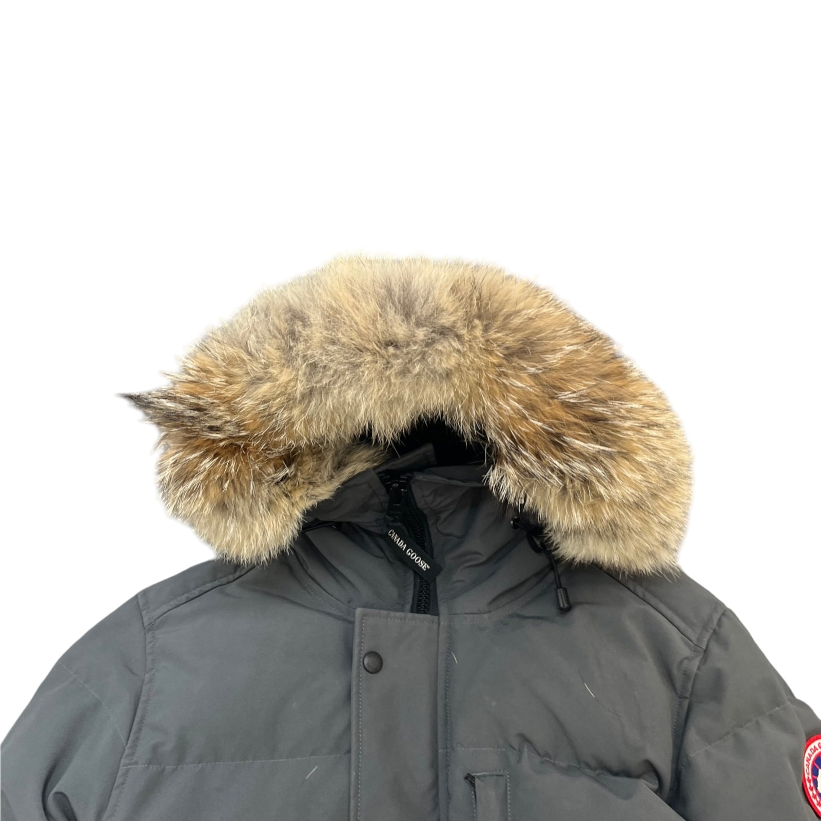 Men's Carson Down Jacket Grey Size M - Photo 5