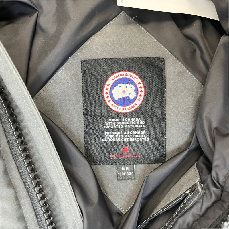 Men's Carson Down Jacket Grey Size M