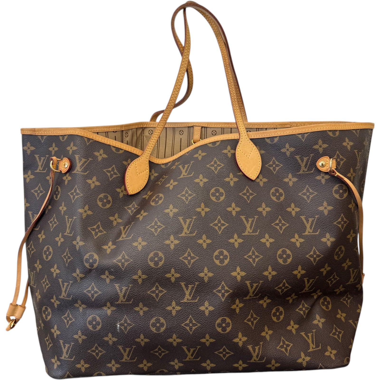 Women's Monogram Neverfull GM Bag Brown - Photo 1