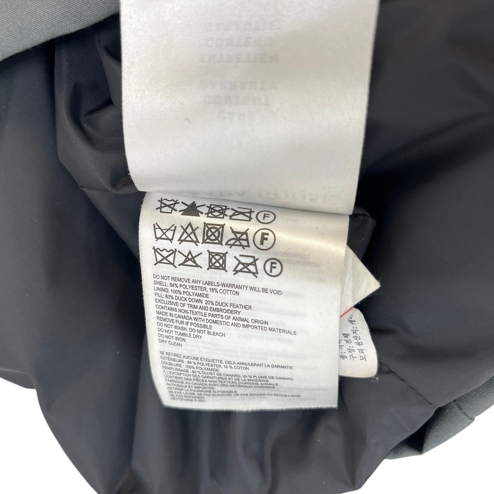 Men's Carson Down Jacket Grey Size M - Photo 7
