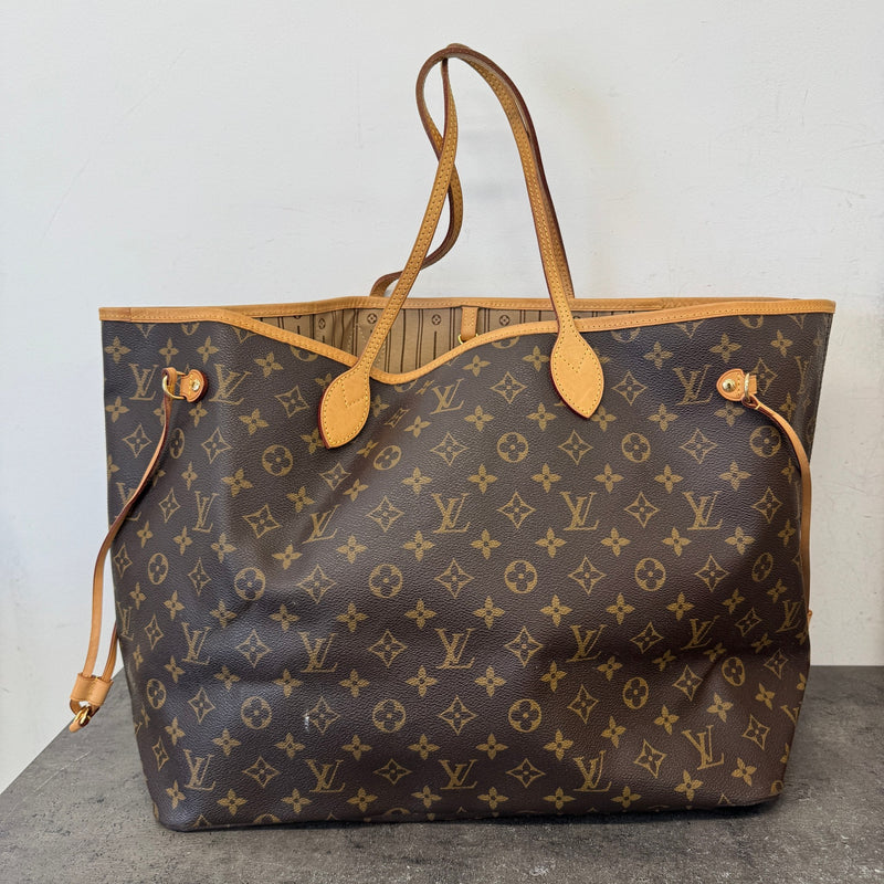 Women's Monogram Neverfull GM Bag Brown