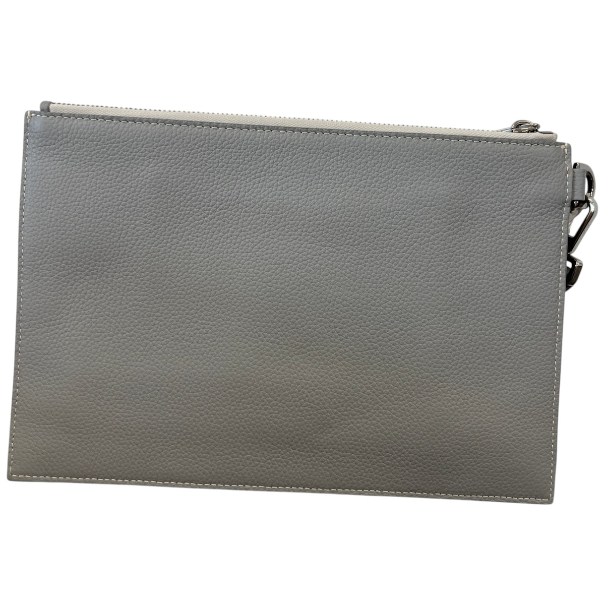 Men's 1947 Embroidered Logo Pouch Grey - Photo 2