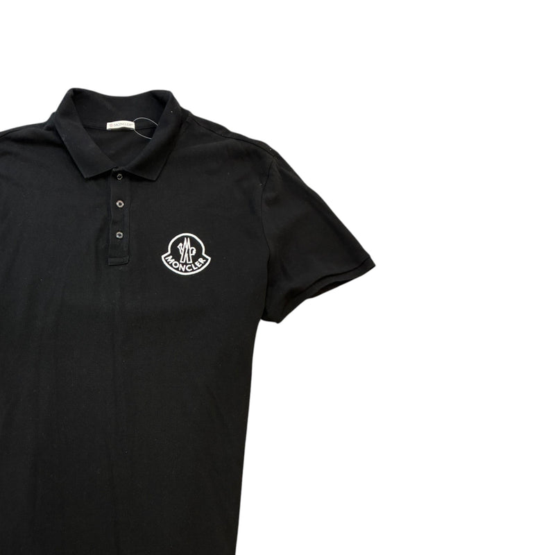 Men's Maglia Polo Shirt Black Size XL