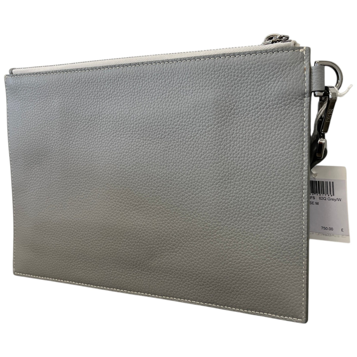 Men's 1947 Embroidered Logo Pouch Grey - Photo 6