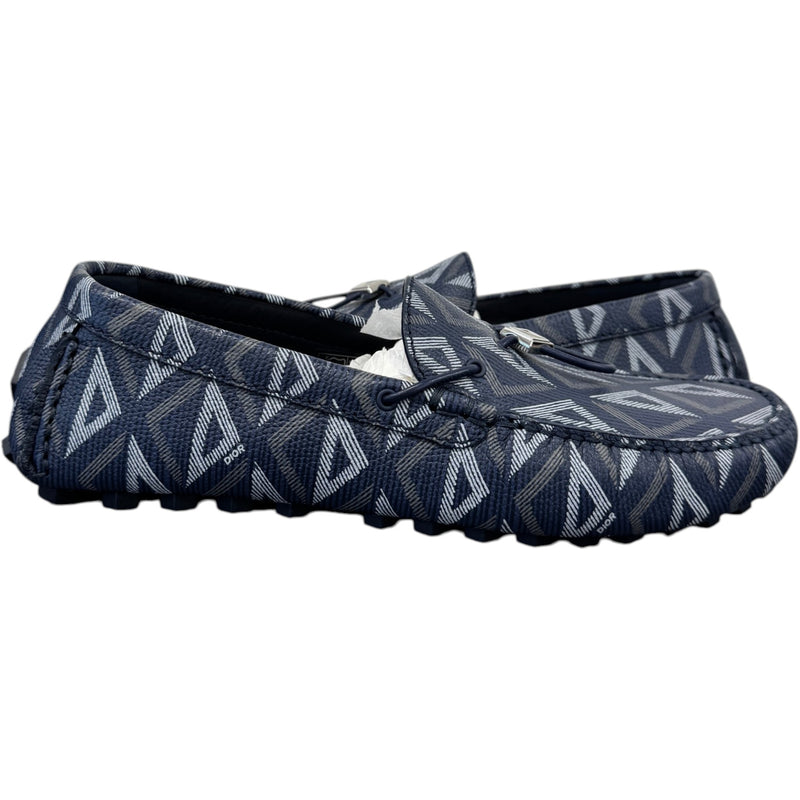 Men's Odeon Driver CD Diamond Loafers Navy Size UK 7 / EU 41