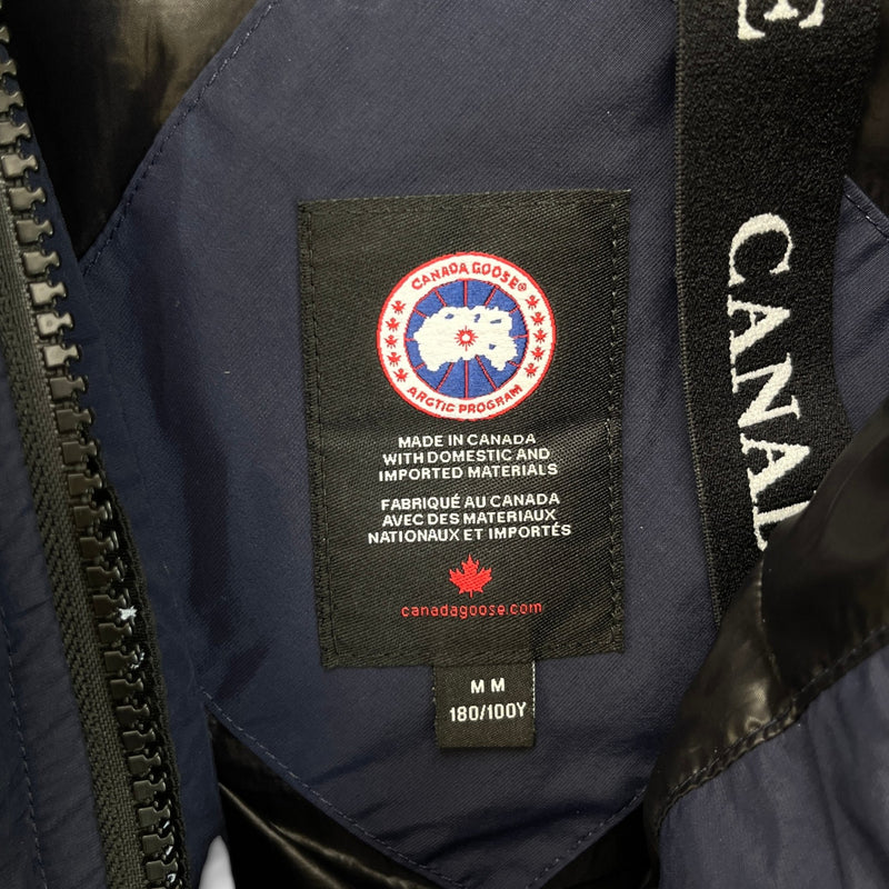 Men's Hybridge Down Jacket Navy Size M