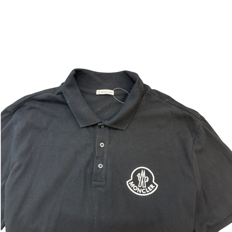 Men's Maglia Polo Shirt Black Size XL