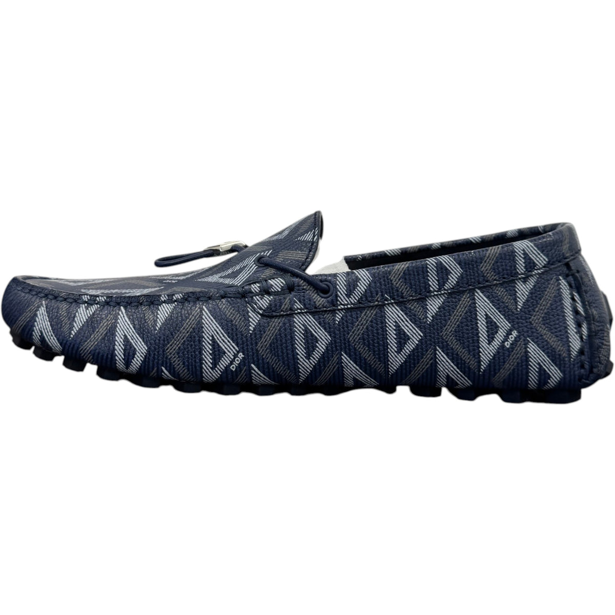 Men's Odeon Driver CD Diamond Loafers Navy Size UK 7 / EU 41 - Photo 2