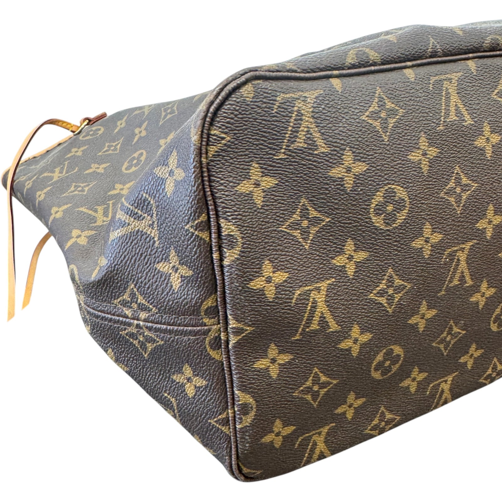 Women's Monogram Neverfull GM Bag Brown - Photo 7