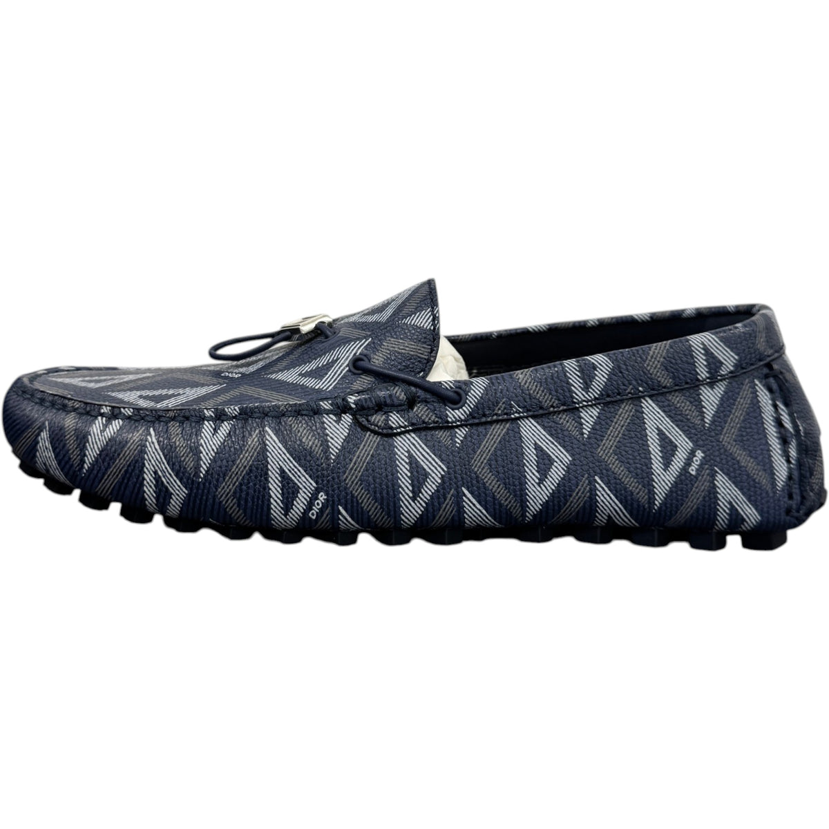 Men's Odeon Driver CD Diamond Loafers Navy Size UK 7 / EU 41 - Photo 5