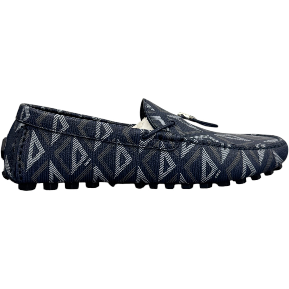 Men's Odeon Driver CD Diamond Loafers Navy Size UK 7 / EU 41 - Photo 4
