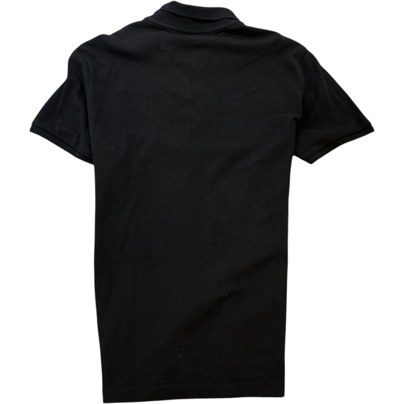 Men's Maglia Polo Shirt Black Size XL