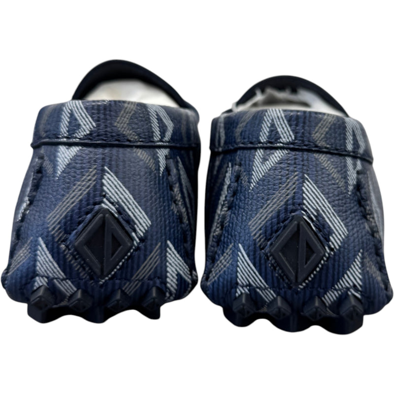 Men's Odeon Driver CD Diamond Loafers Navy Size UK 7 / EU 41