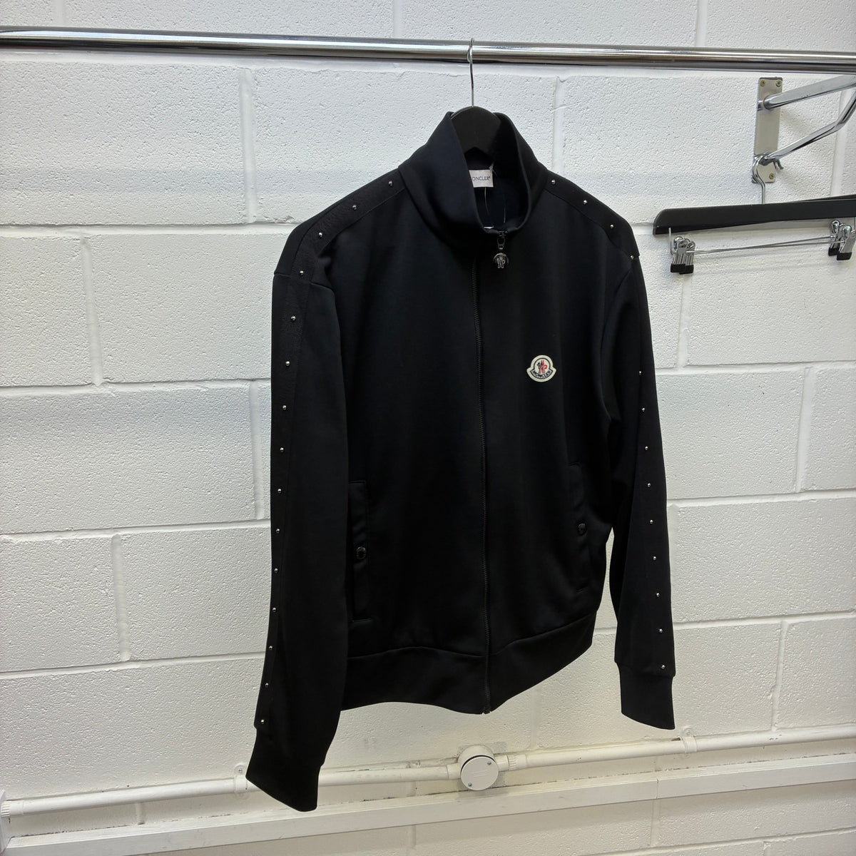 Men's Log Patch Jacket Black Size 2 / M - Photo 10