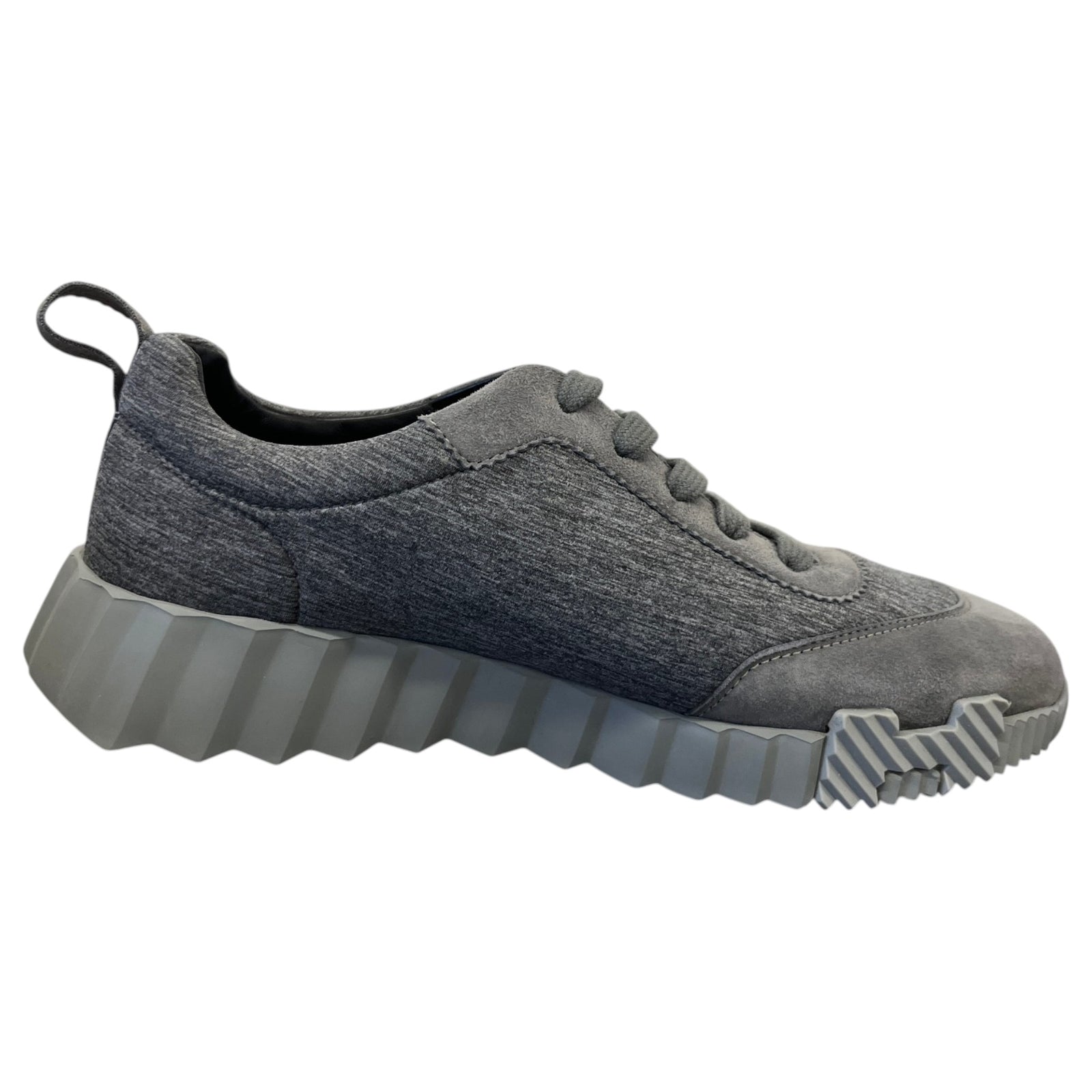 Women's Bouncing Low Trainers Grey Size 3.5 - Photo 4