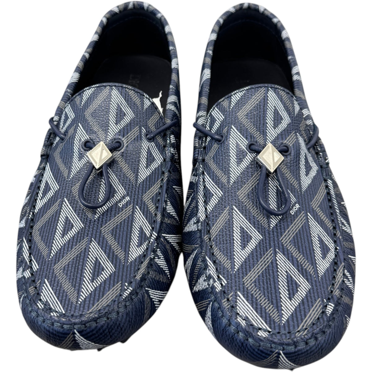 Men's Odeon Driver CD Diamond Loafers Navy Size UK 7 / EU 41 - Photo 6