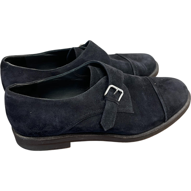 Women's Meryl Monk Strap Suede Loafers Charcoal Size EU 38.5 / UK 5.5