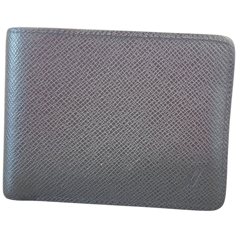 Men's Bifold Embossed Logo Wallet Black