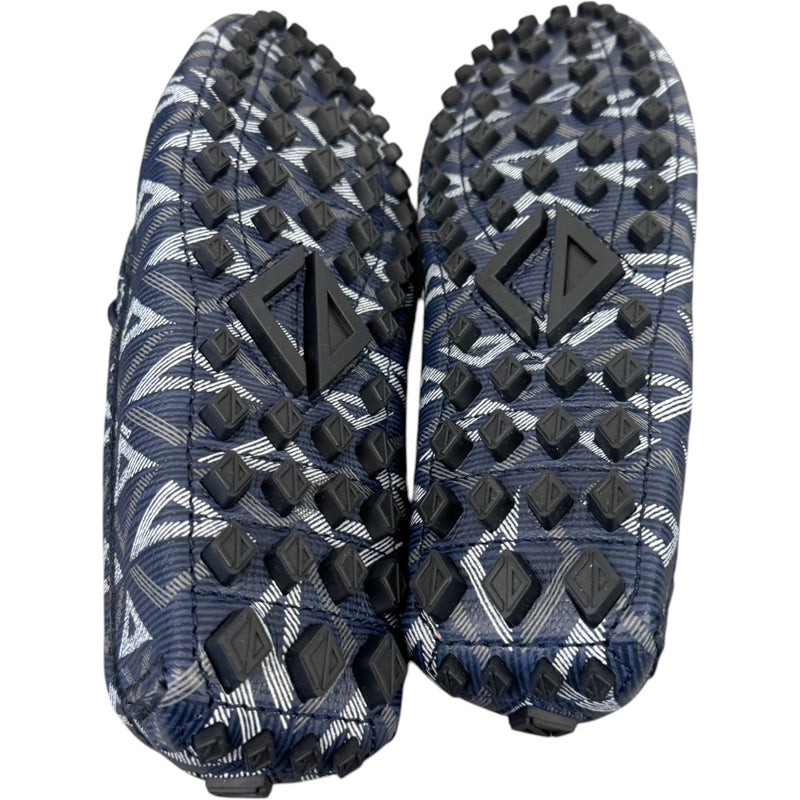 Men's Odeon Driver CD Diamond Loafers Navy Size UK 7 / EU 41