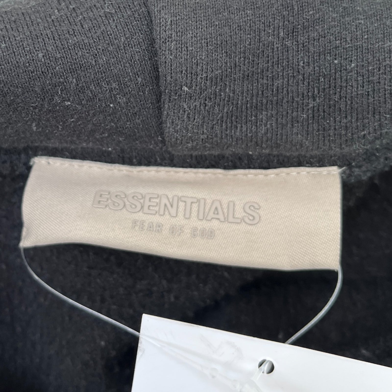 Men's Fear Of God Hoodie Black Size XS - Photo 6