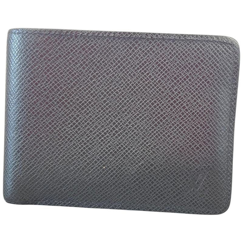 Men's Bifold Embossed Logo Wallet Black