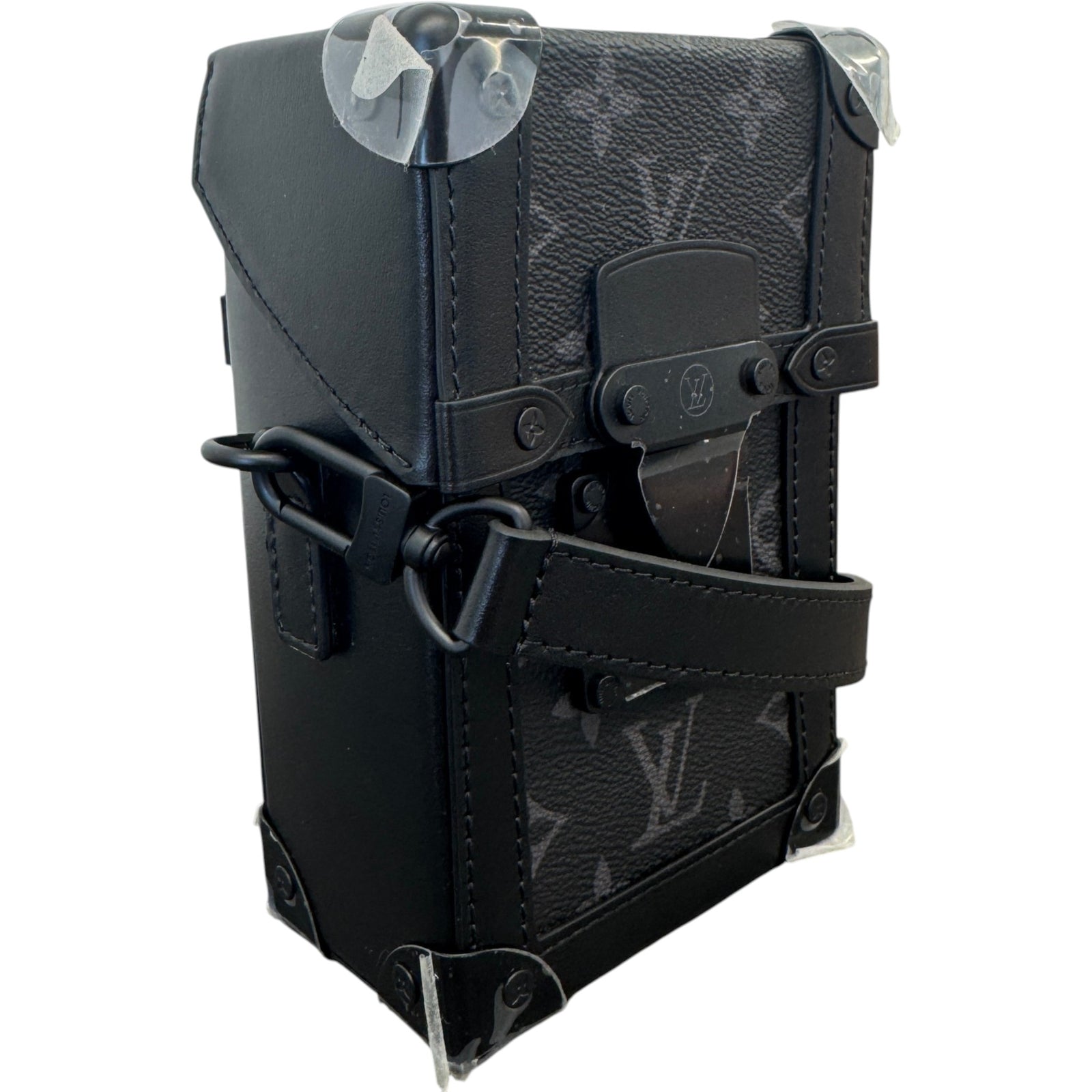 Men's Monogram Eclipse Trunk Messenger Bag Black - Photo 5